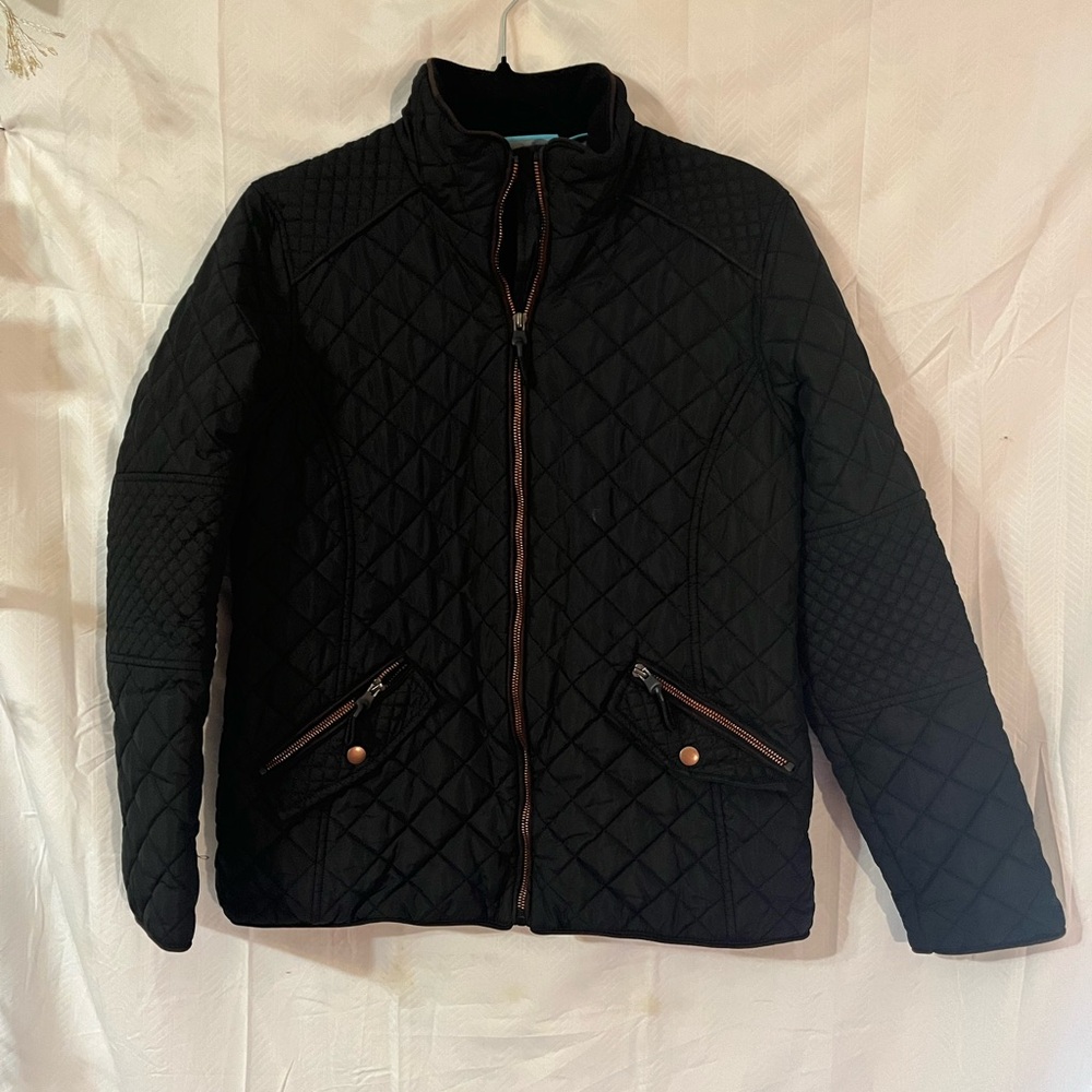Free‎ Country | Women’s Quilted Jacket | Black | Size Medium.        W5